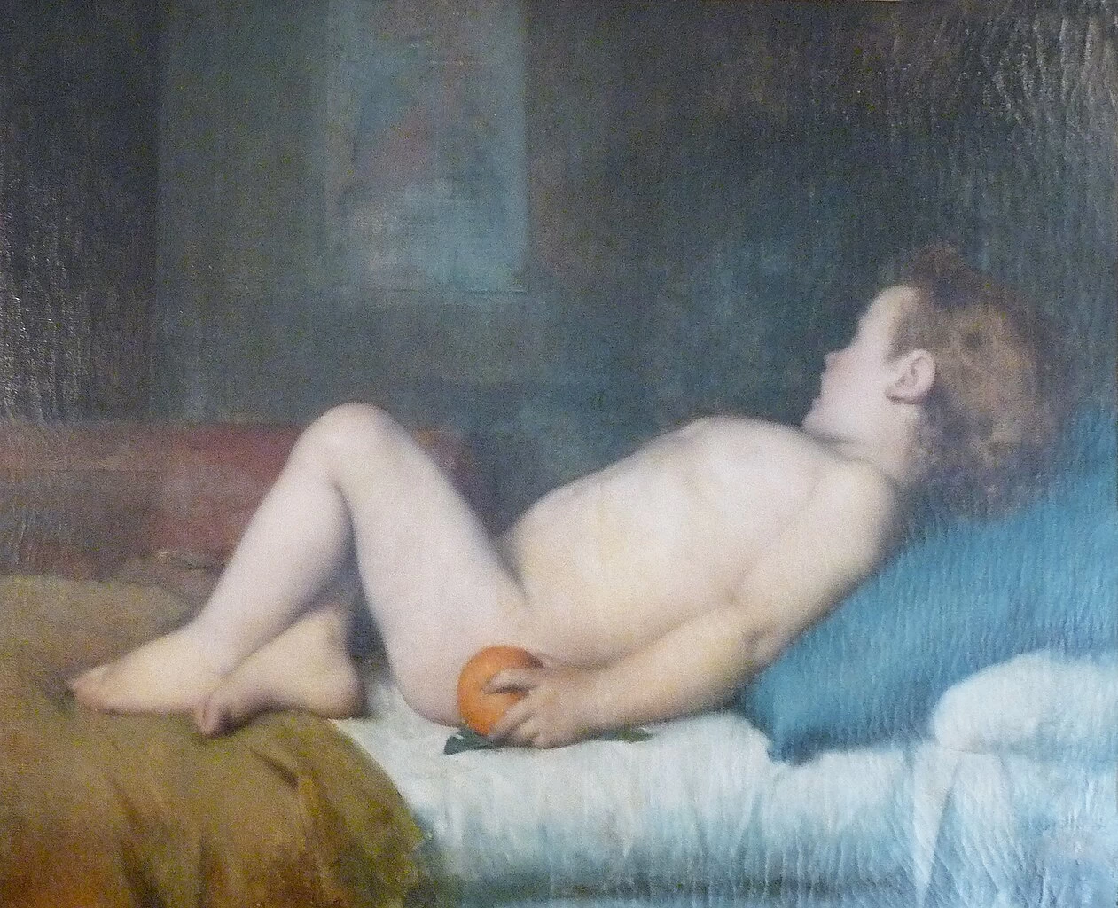 Il bambino con l'arancio - Musée sundgauvien
